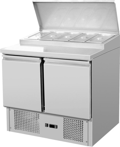 PROFIKOCHER 522850 Sandwichsaladette „Compact“ 5 x GN 1/6