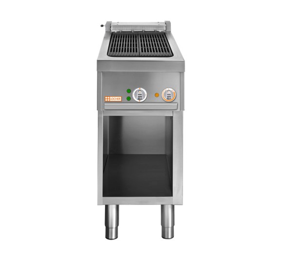 LOCHER 228465 Elektro-Steakgrill Rustica 400 Lavastein